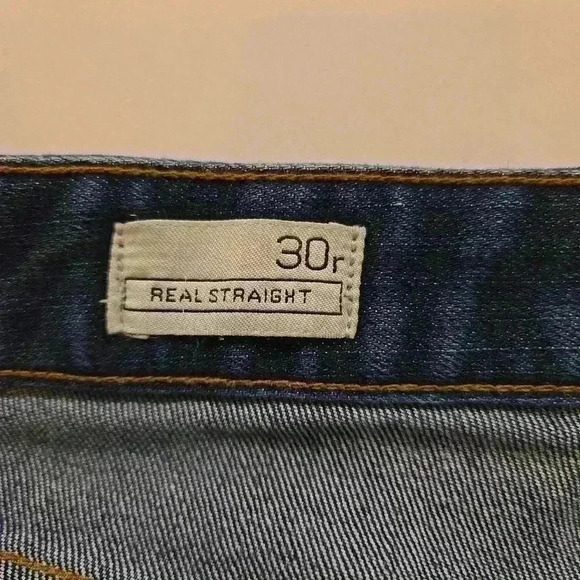 Gap 1969 Real Straight Jeans Mens 30R - Picture 8 of 11